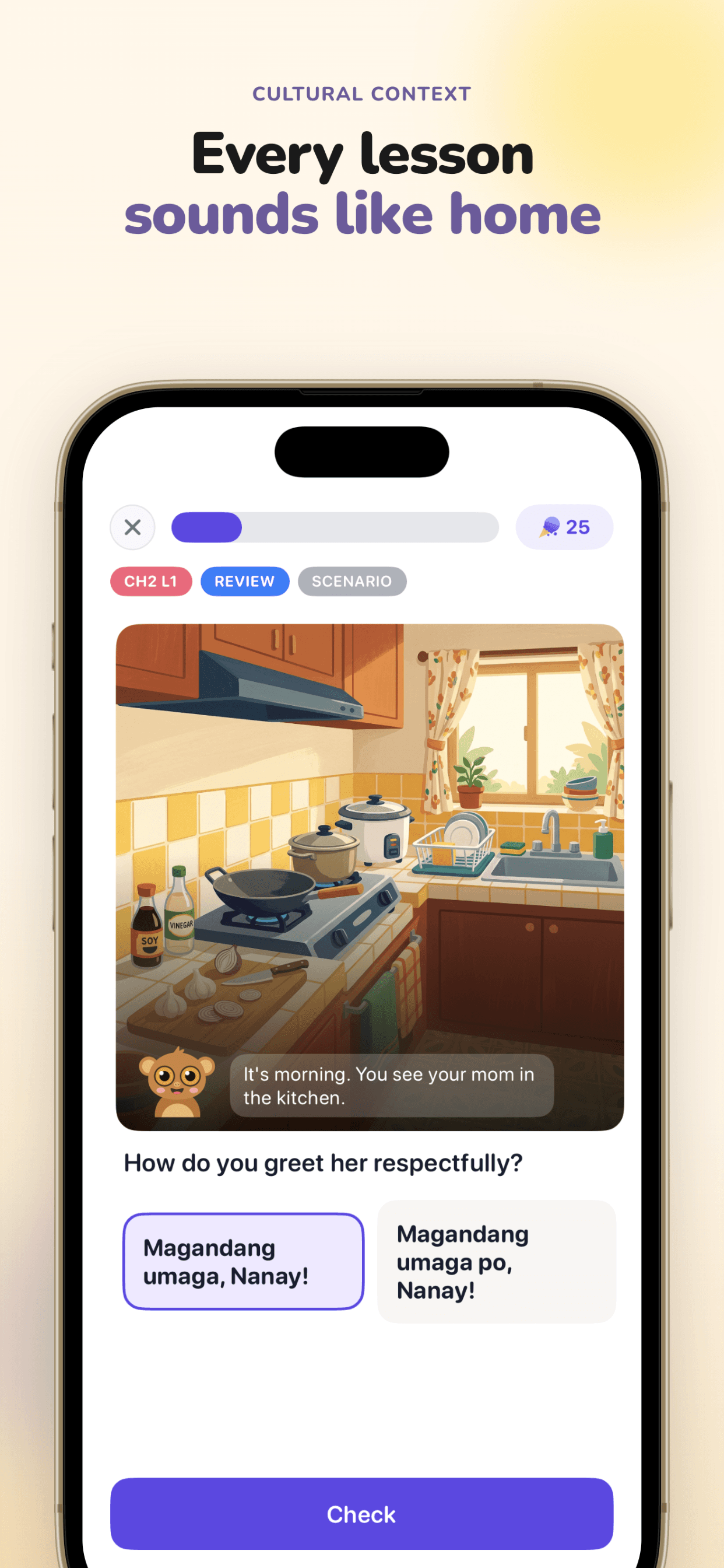Tarsier home screen